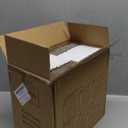 50 Pack White Corrugated Cardboard Shipping Boxes 6x4x1, Bulk Foldable Mailers for Packaging, Packing