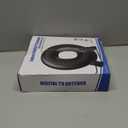 TV Antenna Indoor Antenna for Smart TV for Long Range Reception and All Smart TVs HD Digital Antenna with Amplifier Signal Booster for Local Channels Supports 4K 1080p-Orange