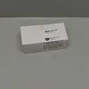 TP Butter Dish with Lid, Melamine Butter Holder for Countertop with Knife, Butter Keeper Container with Cover, Unbreakable Durable Dishwasher Safe, White