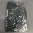 2 x PAGE ONE Mens Winter Slouchy Beanie Warm Fleece Lined Skull Cap Baggy Cable Knit Hat (Green)