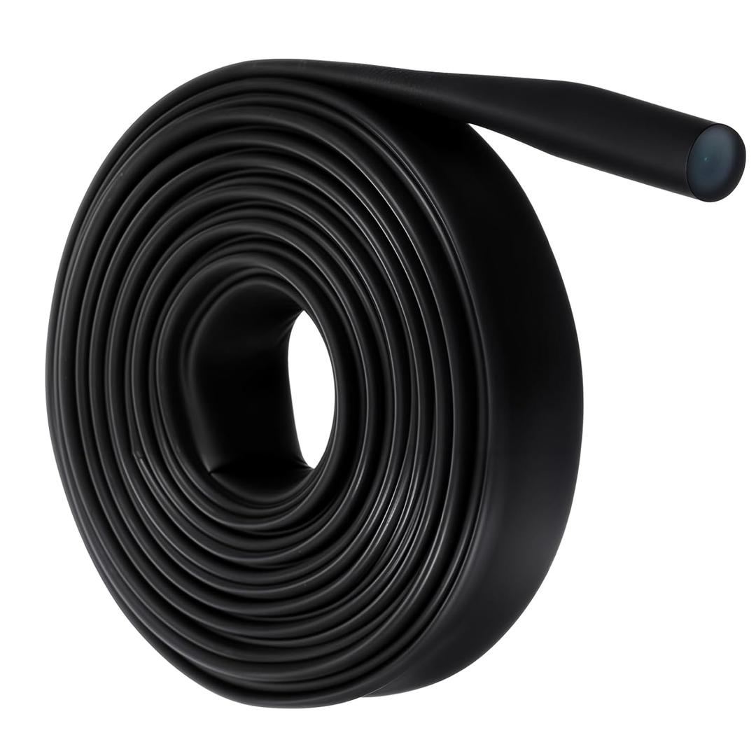 3/4" Heat Shrink Tubing, 3:1 Ratio Heat Shrink Tube, Marine Grade Heat Shrink Tubing for Wires Model Building and DIY Wire Projects, 13FT (Black)