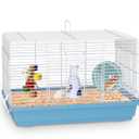 Pronetcus Hamster cage for Hamsters, Gerbils, mice, Rats, Small Guinea Pigs and Other Small Animals. (Large, Blue)