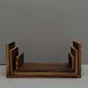 3-Tier Wood Display Risers  Versatile Food Display Risers for Party, Desktop Organizer for Home, Office & Kitchen, Multi-Purpose Wooden Shelf for Plants, Collectibles(9.5/8.5/7.5 in)