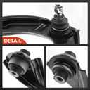 A-Premium Front Left Upper Control Arm, with Ball Joint & Bushing, Compatible with Honda Accord 2008-2012 & Acura TSX 2009-2014, TL 2009-2014