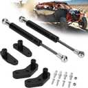 Door Opener Kits Door Shocks Struts Compatible with Can-Am Maverick X3 and X3 Max Front and Rear Doors 2017 2018 2019 2020 2021 2022 2023 2024 2025,Black