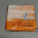 Burnt Orange Throw Pillow Covers Set of 4, Orange Artistic Brushstroke Design Throw Pillows Square Cushion Covers, Modern Abstract Art Decorative Pillows for Couch Sofa Living Room Bedroom,18x18 Inch