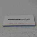 Toothbrush Replacement Heads Compatible with Philips Sonicare and More Click-on Handles 12 Pack White