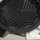 Mueller Heart 5 Waffle Maker, Norwegian Waffle Iron, Adjustable Browning Control & Nonstick, Cool Touch Handle, Easy to Clean, Small Kitchen Appliances