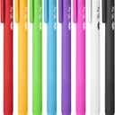 Mr. Pen- Retractable Gel Pens, 8 Pack, Color Ink Gel Pens Fine Point, Vivid Colors, 0.7mm Gel Pen Fine Point