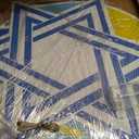 Lounsweer 3 Pcs Metal Happy Hanukkah Yard Signs with Stakes Lighted Chanukah Yard Signs Outdoor Decorations Menorah Waterproof Hanukkah Party Supplies for Chanukah Themed Party Lawn Garden