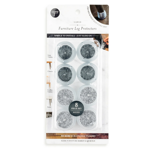 Core Kitchen Large Furniture Leg Protectors 8 Piece 2 Set