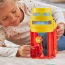 Spidey and his Amazing Friends Stark Tower Playset, Includes 4-Inch Iron Man Action Figure, Marvel Super Hero Toys for Kids 3 and Up