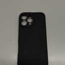 Vooii Compatible with iPhone 16 Pro Max Case, Liquid Silicone Upgrade [Camera Protection] [Soft Anti-Scratch Microfiber Lining] Shockproof Phone Case for iPhone 16 Pro Max 6.9 inch - Black