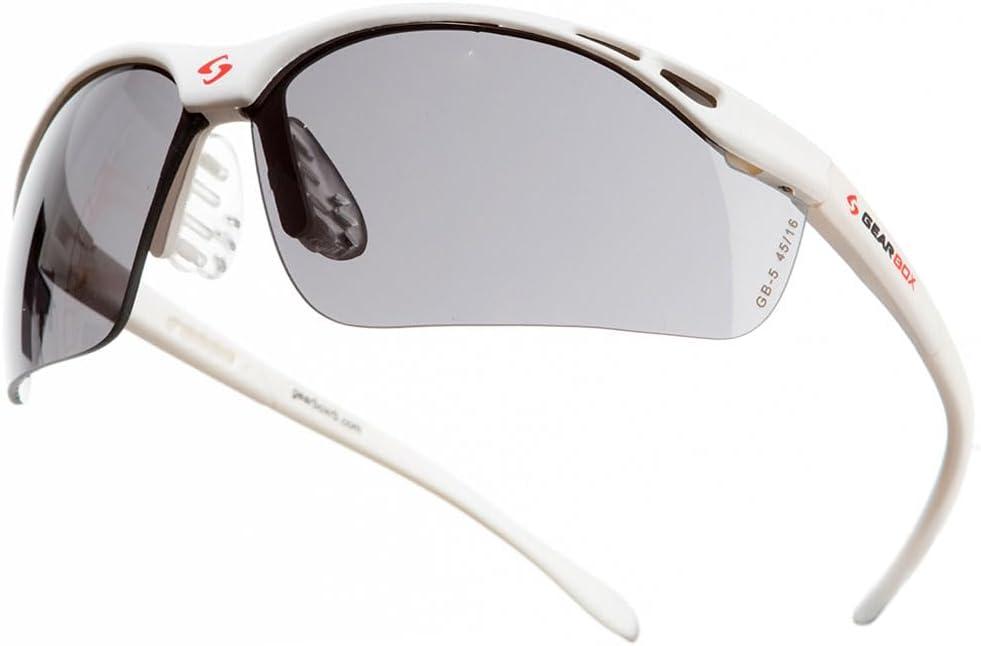 Gearbox Vision Eye Protection with Hard Case (White)