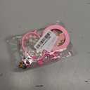 7pcs Cup Accessories for Stanley 30/40oz Tumbler, Handle Strap, Straw Cover, Silicone Boot, Letter Charm Stickers (Pink)