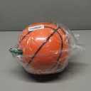 Silent Basketball Official Size 7 (29.5"): Upgraded 95% Bounce - Ultra Quiet Airless Basketball for Dribbling Indoor - Soft Foam Basketball with Realistic Grip and Deep Grooves for All Ages (Orange)