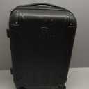 Travelers Club Chicago Hardside Expandable Spinner Luggage, Black, 22" Carry-On