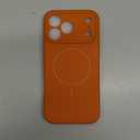 Miracase Magnetic for iPhone 17 Pro Max Case, Compatible with MagSafe, Integrated Silicone Camera Control Cover, 3.0mm Thicken Shockproof Drop Protection Phone Case for 17 ProMax, Orange