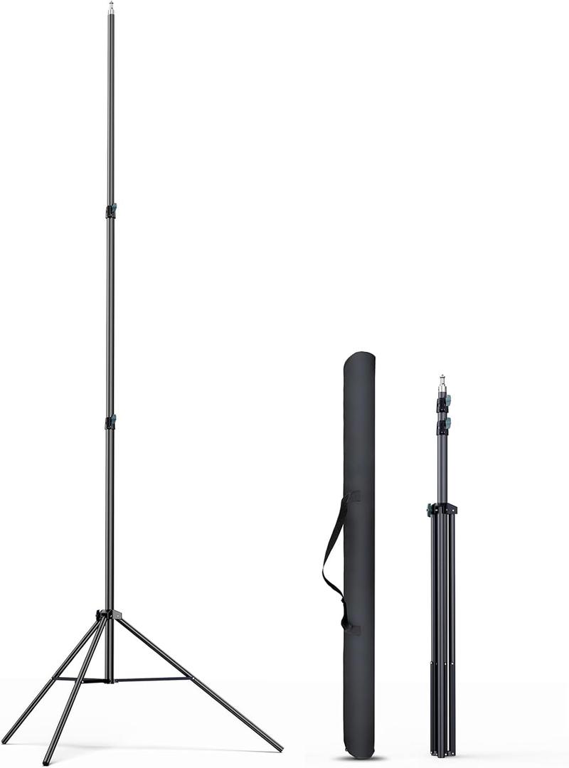 Cisian 13ft Heavy Duty Light Stand Photography Tripod,160inch/4M Light Stand Photography High Sports Tripod with 1/4 Screw for Studio LED Light,DSLR Camera,Sports Camera Professional