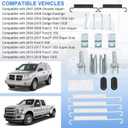 JDMSPEED HW7329 Rear Parking Brake Hardware Kit Compatible with 2007-2009 Chrysler Aspen 2003-2009 Dodge Durango 2002-2018 Ram 1500 2004-2007 Ford E-150 2013-2017 Ford F-250 F-350