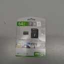 PNY 64GB Elite Class 10 U1 microSDXC Flash Memory Card - 100MB/s, Class 10, U1, Full HD, UHS-I, Micro SD (Pack of 1)