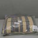 Loloi Angela Rose x Mia Collection PAR0014 Ivory/Denim 13'' x 21'' Cover w/Down Pillow