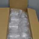 Goodluck 36 Pack 12oz Stemless Plastic Wine Glasses  Clear Ribbed Cups, Elegant Reusable Disposable Drinkware for Weddings, Parties, Bars, Indoor and Outdoor Events