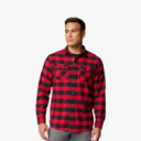 Columbia Men's Bearmouth Springs Roll Up Long Sleeve Flannel Shirt L
