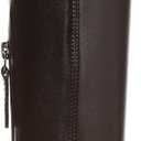 Franco Sarto Women's Jonie Mid Calf Boot Dark Hickory Brown Leather 8 M (Brown)