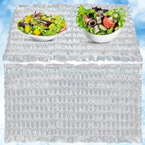Reusable Freezable Ice Mat Sheets for Coolers Flexible Ice Packs for Food Trays, Cheese Boards, Deli Meats, Veggie Plates, Sushi, Party Platters
