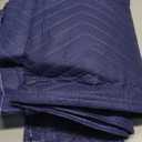 2 Moving Blankets 40"x 72" Heavy Duty Packing Blankets for Moving Shipping Thick Furniture Wrapping for Moving Supplies Professional Quilted Shipping Blankets