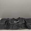 Car Trunk Organizer and Storage, Backseat Hanging Organizer for SUV, Truck, MPV, Waterproof, Collapsible Cargo Storage Bag with 4 Pockets, Car Interior Accessories (Black)