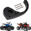 AnXin Engine Case Saver Case Protection Chain Guard CNC for Banshee 350 YFZ350 1987-2006 Black