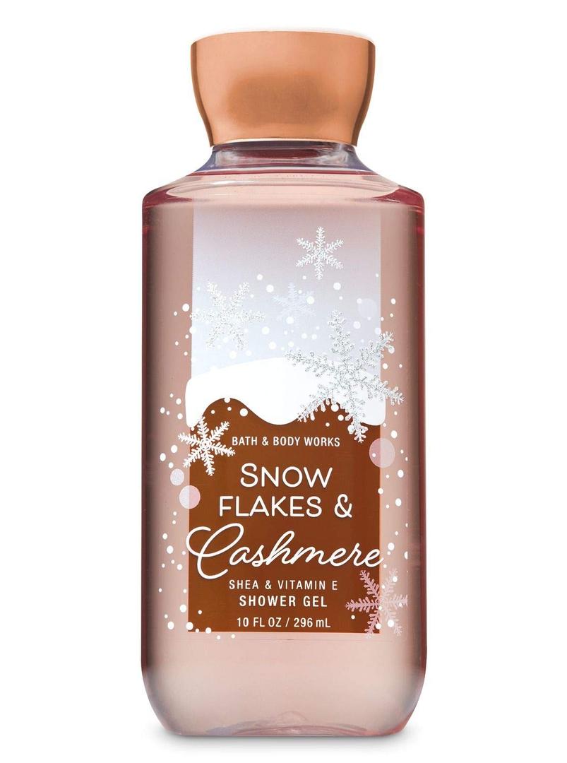 Bath & Body Works Snow Flakes & Cashmere Shower Gel, 10 Ounce