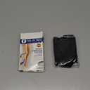 Truform 20-30 Mmhg Compression Stockings for Men & Women, Thigh High Length, Dot Top, Closed Toe, Black, Large (20-30 Mmhg) (Large (1 Pair))