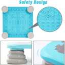 Mini Trampoline for Kids, 25 Inch Sensory Trampoline Bouncing Board with Non-Slip Base