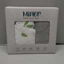 Mi Flor 2 Pack Muslin Changing Pad Cover 16x32x5 inches – Ultra Soft CPC Certified Baby Changing Table Cover with Elastic Corners, 360° Fit, Lightweight, Breathable, Fits Most Changing Pads