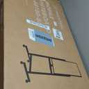 maxtek Magnetic Mobile White Board, 40 x 24 Double Sided Dry Erase Board Rolling Whiteboard, Aluminum Frame Standing Whiteboard on Wheels for Home Office Classroom (40 x 24 Black)