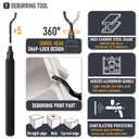 3D Printer Tools Kit, Quality 3D Printing Tool Kit for Model Finishing/Deburring/Drilling, 3D Printer Accessories for All FDM/SLA Printers Removing Support, Cutting Filament, Cleaning Nozzle