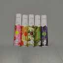 Travel Size Toilet Spray, Bathroom Odor Eliminator, 5 Pack, 1 fl oz Each, Up to 250 Uses, For Home and Travel, Essential Oils Freshener Spray, Orchid, Citrus, Vanilla, Cedar, Lavender