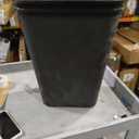 Amazon Basics Rectangular Commercial Office Wastebasket, Easy to Clean, Space-Saving,15.5"L x 11.5"W x 20"H, 10 Gallon, Black