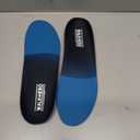 Plantar Fasciitis Insoles- Arch Support Insoles for Men Women, Shoe Inserts for Flat Feet, Orthotic Shoe Insole (Mens 12-12 1/2 | Womens 14-14 1/2) (Blue)