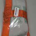 Dog Jacket, Large Dog Coat with Harness Built in, Warm Pet Winter Jacket Zippered Snow Coat with Furry Collar, Waterproof Fleece Snowsuit for French Bulldog, Orange L