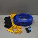 Flexible Race Track for Kids 3-5 Year Old, 15ft Flex Car Tracks for Toddlers with 2 Pull-Back Cars & 2 Alloy Cars, Portable Roll Up Racing Car Tracks, Birthday for Boys Girls