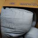 QUEEN ROSE Pregnancy Pillow, E Shaped Body Pillows for Sleeping Support, 60 Inch Maternity Pillow for Pregnant Women with Cooling Silky Cover, Grey