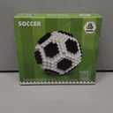 Fun Soccer Building Set 215PCS, Extremely Challenging STEM Building Blocks Decor for Adults Kids, Micro 3D Educational Toys for Boys Girls Ages 14 and Above