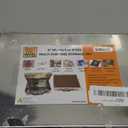 Bin Buddy Stainless Steel Storage Box for Padlock | 9" x 6" x 2.75" Design | Great For Storing Jewelry, Passport, Cash, Valuables, Small Items, & More