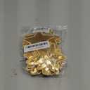 28Pcs Sequin Star Iron on Patches 2 Sizes Embroidery Star Patches for Clothing Bags Jackets Jeans Hats Accessory Craft Christmas Decoration Gold