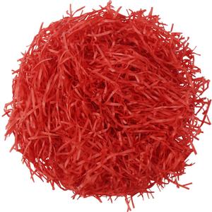 DIYASY Red Shredded Paper for Gift Box,1/2 LB Valentine Grass Basket Filler Crinkle Cut Easter Tissue Paper for Christmas DIY Gift Box Packaging