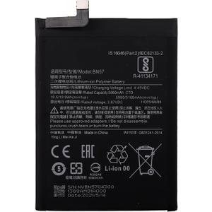 New BN57 Rechargeable Battery Compatible with Poco X3 NFC M2007J20CG, M2007J20CT & Poco X3 Pro with Tools